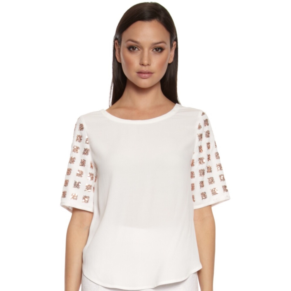 Finders Keepers Sequined Blouse